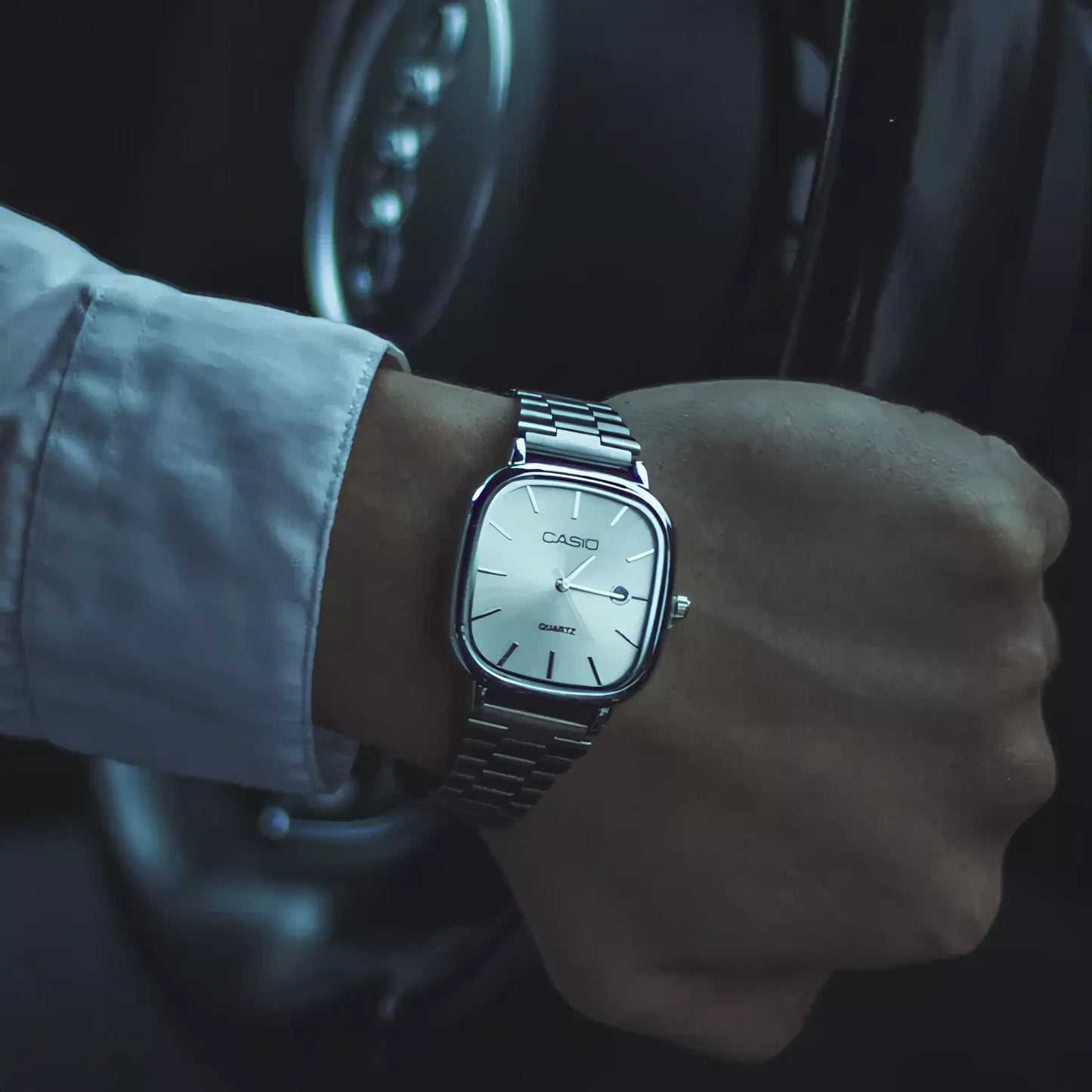 C A S I O Luxurious 36mm Watch - Transferred steel