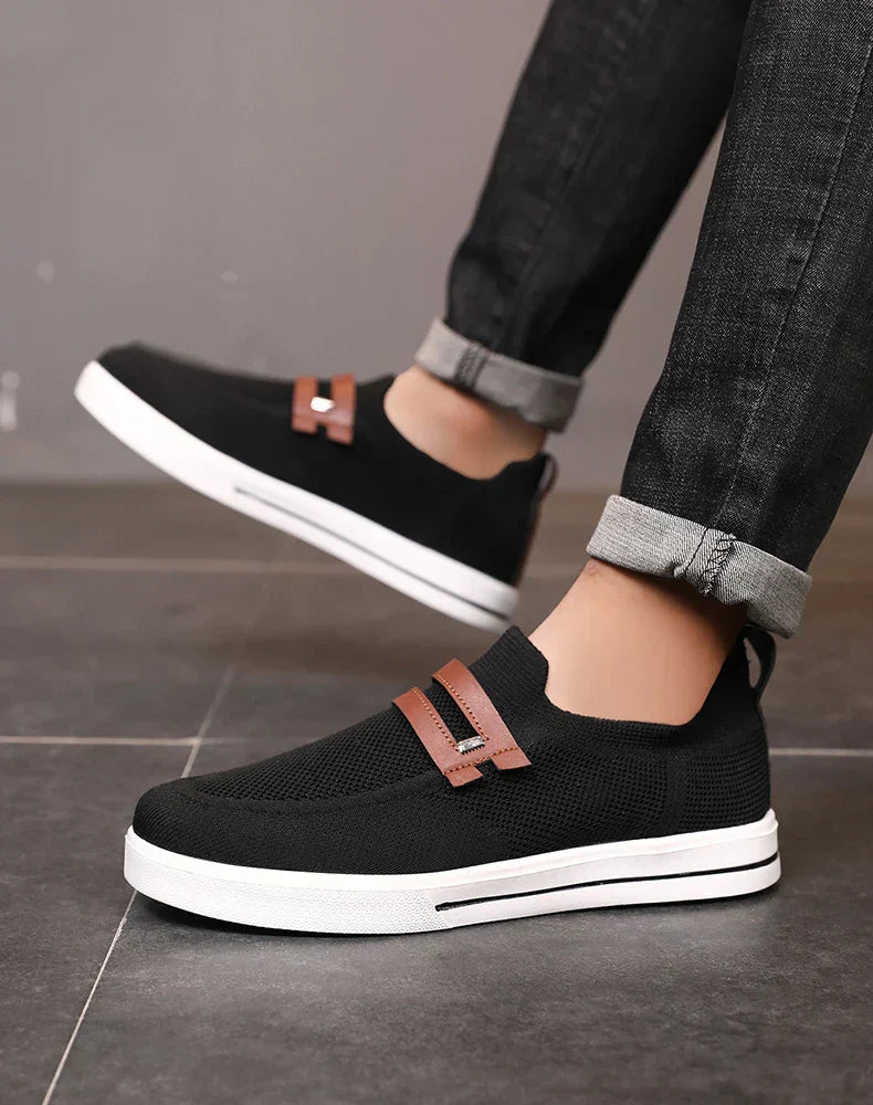 Zapato sin cordones de malla James Anthony
