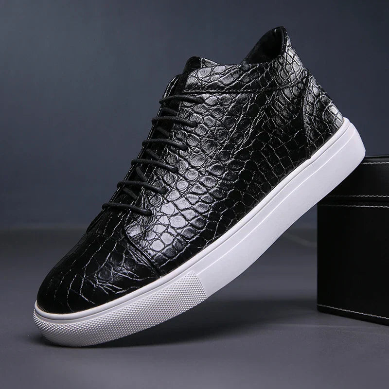 Anthony Sartain Leather Sneakers