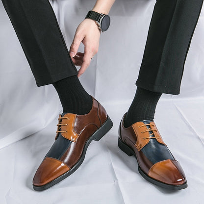 DapperStride Cap Toe Derby Shoes