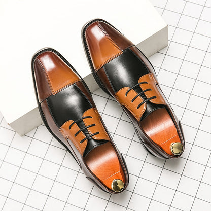 DapperStride Cap Toe Derby Shoes